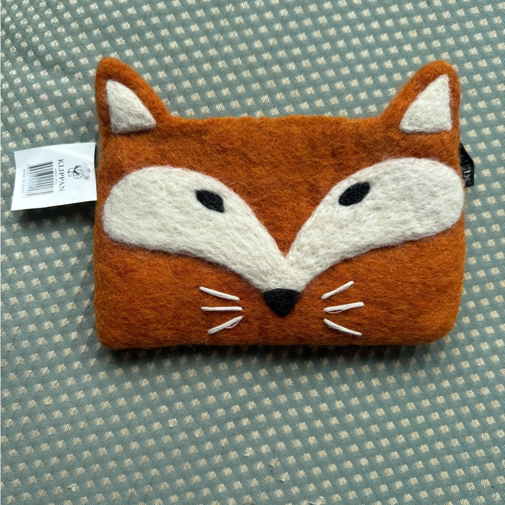 NWT Klippan Fox Wallet / Clutch
